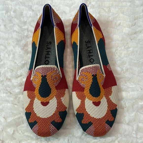 Rothy's Shoes - Rothy's Women's Moroccan Amber Loafer (Retired Colorway) size 7 orange flats